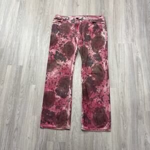 Robin's Jean Pink and Brown Straight Men's Jeans